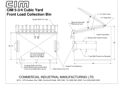 5.75 cu-yrd refuse bin